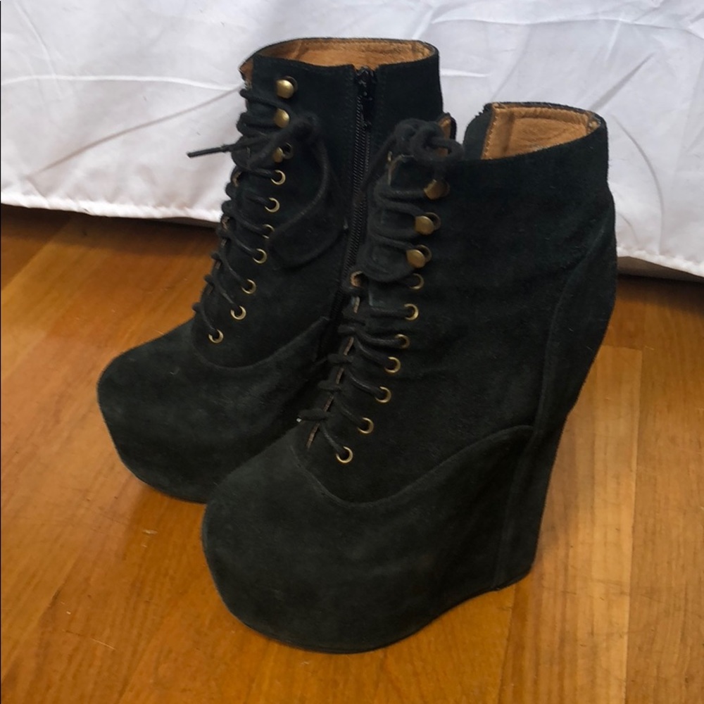 Jeffrey Campbell Damsel Wedges 6.5